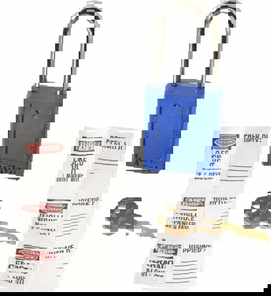 Lockout Padlock: Keyed Different, Key Re